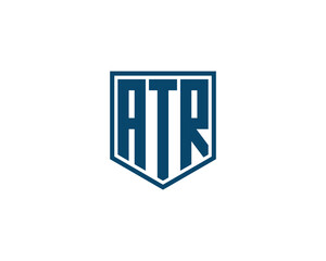 ATR logo design vector template