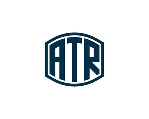 ATR logo design vector template