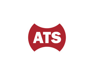 ATS logo design vector template
