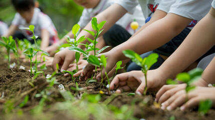 Environmental Education at School : Children Learning to Nurture Nature