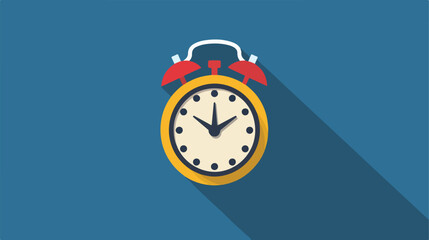 Time icon. clock icon. Flat vector