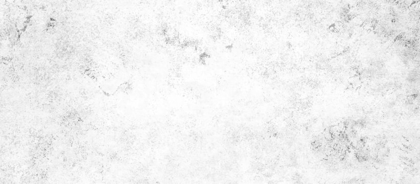 Abstract white paper texture and white watercolor painting background .Marble texture background Old grunge textures design .White and black messy wall stucco texture background.	