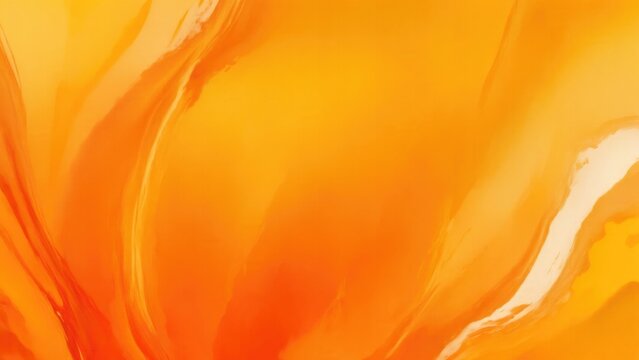 Orange and Gold Oil paint textures as color abstract background