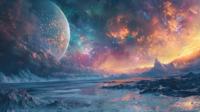 Visions Beyond the Visible: A Space Artist's Journey in Painting Unseen Worlds with Science and Imagination