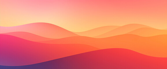 Inspiring sunrise gradient background, alive with vibrant colors blending seamlessly, invigorating...