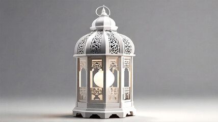ramadan Mubarak Islamic lantern celebration background