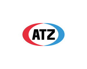 ATZ logo design vector template