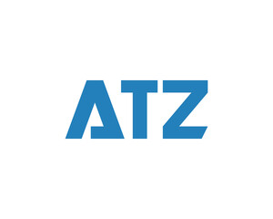 Fototapeta premium ATZ logo design vector template
