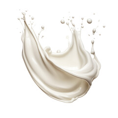 Splash of milk or cream, cut out