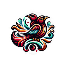 abstract phoenix icon