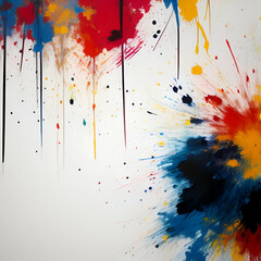 abstract background with splashes