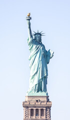 Fototapeta premium Close up view of the statue of Liberty