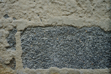 Concreat Stone Wall Texture Background with Gray Bricks and Rough Surface