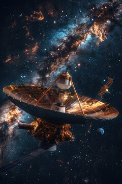 Unveiling Universal Secrets: Advanced Space Telescope Probes Beyond Pluto for Cosmic Clues