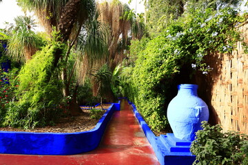 The Majorelle Garden  is a one-hectare botanical garden and artist's landscape garden in Marrakech,...