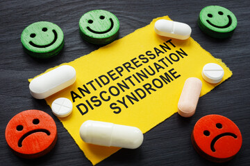 Smileys, pills and inscription antidepressant discontinuation syndrome.