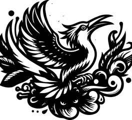 Phoenix silhouette
