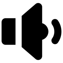 announcement icon, simple vector design