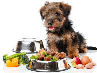 Pet nutrition consultation, focusing on healthy diets