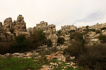 El Torcal de Antequera is a nature reserve in the Sierra del Torcal mountain range located south of the city of Antequera, in the province of Málaga
