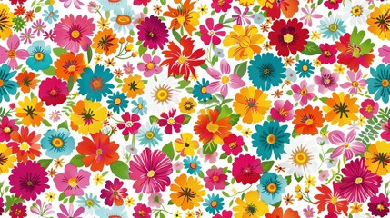 Floral seamless pattern. Easter, springtime, summer time idea