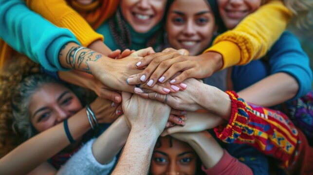 Celebrate diversity and inclusion through images of people from different cultural backgrounds engaging in shared experiences, celebrating traditions, or collaborating on projects  