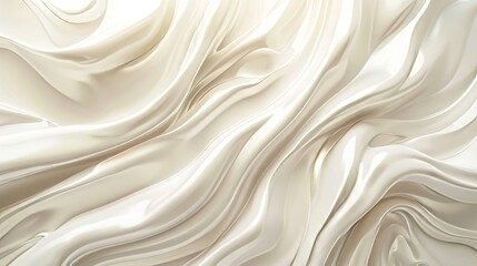 Obraz premium cream and meringue background,, Close up of white natural creamy vanilla yogurt. yogurt and dessert surface, yogurt and ice cream surface