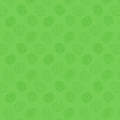 Happy easter eggs pattern background ,great for banners, wallpapers, easter cards and wrapping - vector design