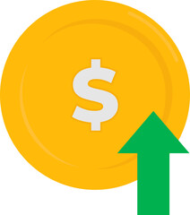 Obraz premium United States Dollar Increase