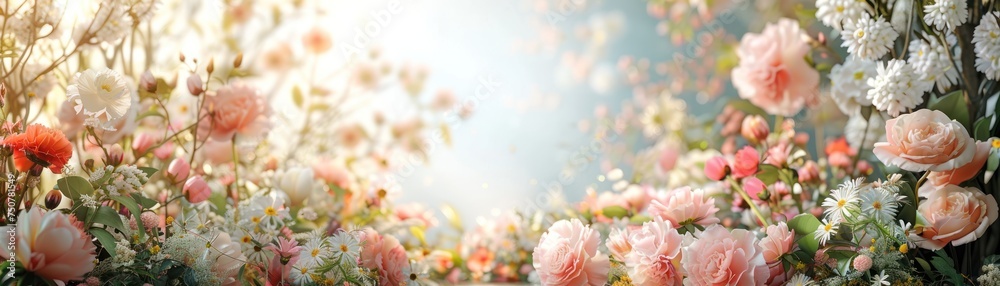 Canvas Prints step into the enchanting whimsy of our garden party, where elegant flora beckons and nostalgia bloom