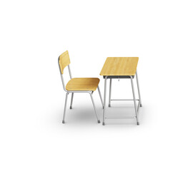 학교 책상과 의자 School Desk and Chair