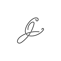 JC, CJ, J AND C Abstract initial monogram letter alphabet logo design