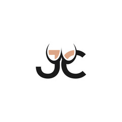 CJ or JC logo and icon design