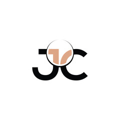 CJ or JC logo and icon design