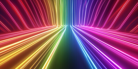 abstract background with colorful spectrum