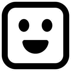 emotion icon, simple vector design