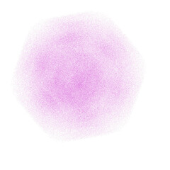 Pink grainy circle overlay- color gradient - diffused effect-pink sponge isolated