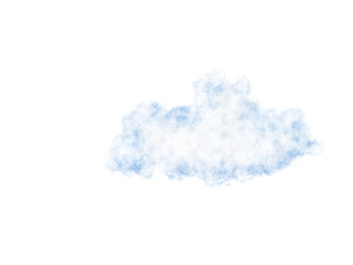 blue sky with clouds - white soft sky cloud element