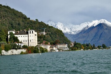 Fototapeta na wymiar Gravedona, Lake Como, Italy