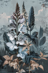 Dre's Style Botanical Illustration Print IV
