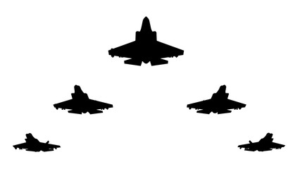 Jet fighters