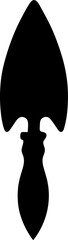 Fototapeta na wymiar Flower Pot Black Vector silhouette