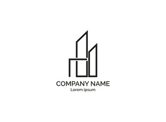 Architects Company Logo Vector Design