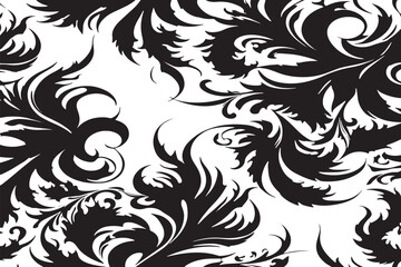 vector image black texture on pure white background, vector illustration background texture