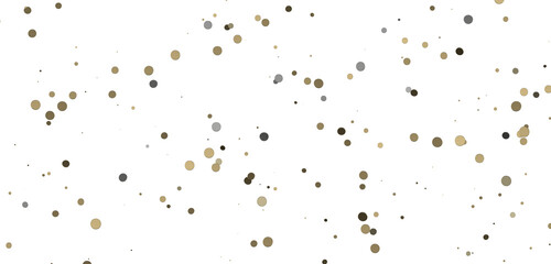 gold  Burst: Astonishing 3D Illustration of Bursting gold Confetti