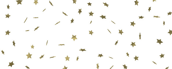 stars background, sparkle lights confetti falling. magic shining Flying christmas stars on night