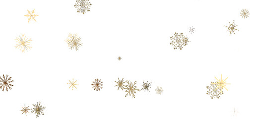 Flurry of Snowflakes: Radiant 3D Illustration Showcasing Falling Festive Snow Crystals