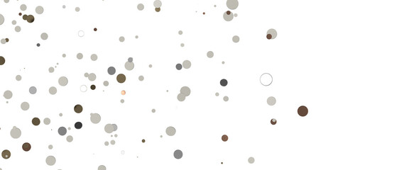 gold confetti background, isolated on transparent background