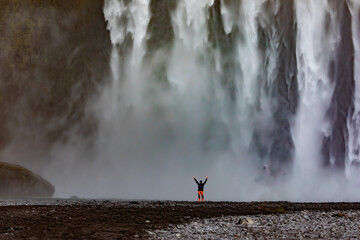 Skogafoss Wasserfall