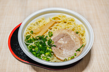 レンジアップで作るラーメン